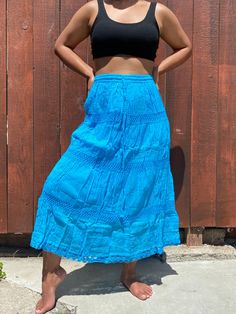 - this is an amazing pure cotton skirt from India with a double layer so it is not see-through at all. - Elastic waistband, it is super stretchy and extremely comfortable. - This gives a perfectly comfortable and very flattering look for all shapes and sizes. - This cotton skirt looks amazing with a Bikini top, basic t-shirts, tank top, and however you want to style it. - Made in India Care: - We recommend hand washing and tap/cold water - Machine wash, gentle cycle - Do not bleach - Air dry Not Solid Bohemian Ruffled Skirt, Cotton Mini Skirt For Beach, Bohemian Ruffled Skirt In Solid Color, Solid Color Bohemian Ruffled Skirt, Solid Color Cotton Skirt For Vacation, Solid Cotton Skirt For Vacation, Cotton Skirt For Vacation, Cotton Pleated Beach Skirt, Cotton Pleated Skirt For Beach