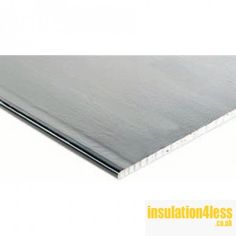 an aluminum sheet is shown with the words insulation4lesss on it's side