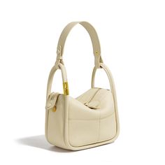 Looking for a versatile shoulder bag that oozes style and quality? Look no further than the Kelly Genuine Leather Shoulder Bag! Lightweight and versatile, this bag is perfect for any occasion while easily fitting all your essentials. Whether dressed up or down, you'll confidently go anywhere with this must-have stateme Beige Shoulder Bag, Real Leather Handbags, Bag Elegant, Beautiful Handbags, Genuine Leather Handbag, Mini Tote, Leather Messenger, Satchel Bag, Womens Tote