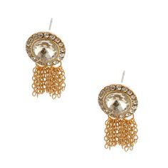 Wedding Earrings Gold Plating Rhinestone Dangle Earrings Metal Chandelier Earrings With Sparkling Stones For Wedding, Wedding Earrings Gold, Gold Earrings Wedding, Wedding Earrings, Earrings Gold, Gold Plating, Gold Earrings, Dangle Earrings, Gold Plate