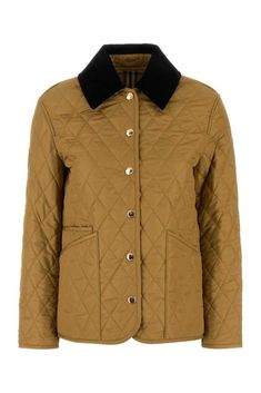 100% Polyester, 100% Cotton Burberry Quilted Jacket, Polyester Jacket, Burberry Jacket, Casual Jackets, Burberry Women, Yoga Wear, Quilted Jacket, Casual Jacket, Down Jacket