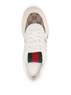 Gucci Re-Web Panelled Sneakers - Farfetch