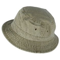 This lightweight bucket hat is great for traveling or vacations. It features eyelets to provide you with breathability and is lightweight for all day wear. This hat is packable and easy to toss in any bag, luggage, or even your pocket. The 2-inch brim helps to shade you from the sun and this hat is ideal for fishing, camping, hiking, or just to add to any casual outfit. Made of 100% Cotton Twill Casual Wide Brim Bucket Hat Lightweight, Casual Lightweight Wide Brim Bucket Hat, Casual Lightweight Hat With Short Brim, Casual Lightweight Brimmed Bucket Hat, Lightweight Casual Bucket Hat For Summer, Solid Color Packable Bucket Hat For Travel, Lightweight Outdoor Bucket Hat, Casual Solid Color Sun Hat For Travel, Casual Khaki Sun Hat For Summer