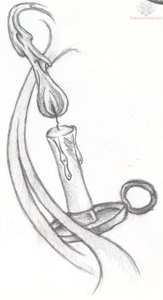 a drawing of scissors and a bottle of wine