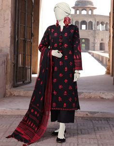 Junaid Jamshaid Red 2PC | JLAWN-S-JDS-24-1124 Eid Ul Adha Lawn Collection 2024 Luxury Red Lawn Suit With Naqshi Detailing, Red Sets With Printed Motifs For Eid, Red Cotton Unstitched Suit For Eid, Red Printed Traditional Unstitched Suit, Red Printed Unstitched Suit For Eid, Traditional Black Printed Unstitched Suit, Unstitched Red Lawn Suit With Printed Motifs, Traditional Red Lawn Suit With Digital Print, Festive Red Unstitched Suit With Printed Motifs