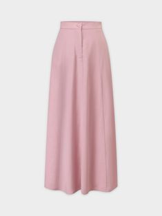 Discover the perfect blend of style and comfort with our A-Line Seamed Skirt-Dusty Rose. Elevate your wardrobe with this versatile piece that can be dressed up or down. Feminine Pink A-line Skirt, Feminine A-line Pleated Skirt, Feminine Fitted Flared Maxi Skirt, Solid Maxi Skirt For Daywear, Pink A-line Maxi Skirt For Spring, Feminine Relaxed A-line Skirt, Chic Pink A-line Bottoms, Feminine Full Maxi Skirt, Pink Feminine Skirt For Formal Occasions