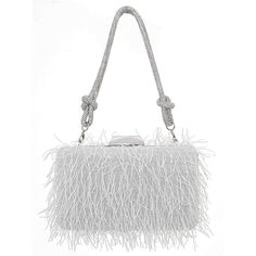 Accessorize in style with this Touch of Nina M-Dollie rhinestone and fringe clutch.Accessorize in style with this Touch of Nina M-Dollie rhinestone and fringe clutch. How do you accessorize? Check out our ACCESSORIES GUIDE for essential tips to elevate your style with must-have accessories.DETAILS Clutch silhouette 4.75"H x 7.25"W x 1.50"D 8-in. handle drop 18-in. removable rhinestone strap Push-lock closure Silver-tone hardware Interior: 1 slip pocketCONSTRUCTION & CARE Polyester, glass body Sy Glamorous Evening Bags With Tassels, Glamorous Party Bags With Tassels, Rectangular Wedding Clutch With Tassels, Chic Fringe Clutch For Parties, Elegant Beaded Fringe Evening Bag For Formal Occasions, Elegant Evening Clutch With Tassels, Elegant Evening Bag With Tassels, Elegant Evening Bag With Fringe, Rectangular Tassel Clutch For Parties