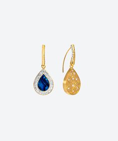 Add pizzazz, colour and shimmering movement to your wardrobe with these stunning organic gemstone teardrop earrings. Each earring weighs approximately 5.5 grams Gemstone teardrop is approximately .7" wide x .9" long Loops are approximately .75" long Total length approximately 1.5" Organic gemstone Swarovski™ crystal .925 Sterling Silver precious base metal Gold is 24K Gold dipped .925 Sterling Silver Dark Blackish finish is Oxidized and/or Black Rhodium dipped .925 Sterling Silver Gallery Jewelry, Slide Bracelet, Orange Calcite, Gem Necklace, Loop Earrings, Gem Ring, Gold Dipped, Fine Jewels, Black Rhodium