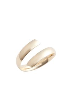 Bony Levy 14K Gold Beveled Edge Bypass Ring | Nordstrom Modern Bypass Open Ring For Formal Occasions, Modern Open Bypass Ring For Formal Occasions, Modern Open Bypass Ring For Formal Events, Modern Twist Dome Ring With Polished Finish, Modern Dome Ring With Polished Finish, Modern Twist Bypass Ring For Formal Occasions, Modern Wide Band Open Ring For Formal Occasions, Modern Open Band Wide Ring For Formal Occasions, Modern Twist Open Design Dome Ring For Formal Occasions