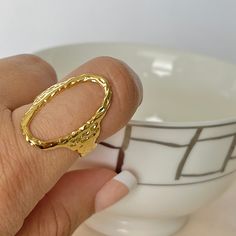 Gold Cubic zircon rings, Gold minimalist ring, adjustable layering ring, trendy chunky ring, Open stackable ring, minimalist jewelry, gold hug ring, everyday rings.  Gorgeous and perfect special gift for anyone in your life, delicate and elegant for any occasion,  jewelry for everyday,  Anniversary gift. I'm sure you'll love it. ITEM DETAILS * Ring Material: Stainless steel * Adjustable * Waterproof * Tarnish free HOW TO ORDER 1) Select your item preferences. 2) Add your item(s) to your cart. 3) Trendy Open Ring As A Gift, Trendy Open Ring As Gift, Trendy Adjustable Tarnish Resistant Rings, Gold Plated Open Band Midi Rings As Gift, Trendy Open Ring For Gift, Trendy Open Crystal Ring For Promise, Open Metal Midi Rings As Gift, Trendy Open Ring Stackable Rings As Gift, Trendy Gold Plated Rings For Anniversary