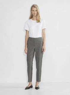 MARKOVA PANT Flare Top, Slim Trousers, Slim Fit Trousers, Slim Fit Pants, Fit Pants, Business Attire, Romper With Skirt, Water Supply, Zip Sweater