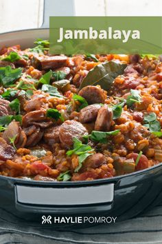 Haylie Pomroy's Fast Metabolism Jambalaya Jambalaya Sides, Andouille Sausage Recipes, Rice Meat, Refreshing Salads, Cooking Substitutions, Corn Dishes