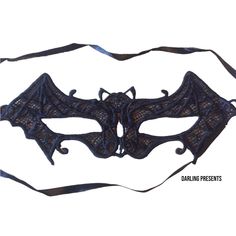 Lace Bat Mask Forms A Bat New With Tags Imported Lace Color Black Tags: Party, Event, Celebration, Holidays, Cosplay, Costume, Festive, Special, Occasion Thank You For Shopping My Boutique Fitted Black Mask Costume Accessories, Fitted Black Costume Mask, Fitted Masquerade Mask For Halloween, Fitted Masquerade Mask For Halloween Evening, Black Halloween Party Costume Accessories, Fitted Black Masquerade Mask For Halloween, Fitted Black Masquerade Mask For Costume, Black Costume Accessories For Party, Fitted Black Costume Accessories For Carnival