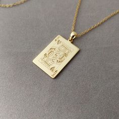 "Personalized Any Playing Card Necklace, Custom Poker Necklace, Blackjack Lover Gift, Poker Lover Gift, Themed Decks of Cards Accessory The custom poker necklace is made out of 925 sterling silver, the length of the sterling silver chain can be selected in 14\",16\",18\",20\", or 22\". You can have it done in sterling silver,18k gold plating, white gold plating, and rose gold plating. All of my products are handmade. Why buy from us? Quality Product At Affordable Prices 1.2mm Super Thickness. 10 Poker Gifts, Taylor Swift Merch, Card Necklace, Playing Card, Blackjack, Deck Of Cards, Charm Necklaces, Cute Jewelry, Sterling Silver Chain