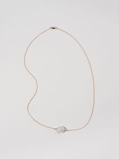 KESHI Necklace – F A R I S Minimalist Baroque Pearl Jewelry With Delicate Chain, Pearl Chain Necklace With Oval Pendant, Everyday Necklace With Baroque Pearl Pendant, Everyday Baroque Pearl Necklace With Pearl Pendant, Everyday Baroque Pearl Necklace With Pendant, Delicate Baroque Pearl Necklace With Delicate Chain, Delicate Baroque Pearl Necklace, Minimalist Long Pearl Necklace With Pendant, Minimalist Single Strand Baroque Pearl Necklace