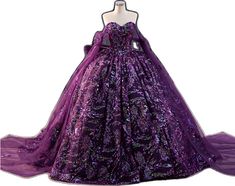 Bar In Home, Shoulder Length Veil, Purple Ball Gown, Confirmation Dresses, Purple Tulle, Pageant Crowns, Strapless Prom Dress, Purple Party, Formal Wear Dresses