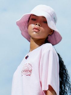 Editor's NotesSOMETHINGGOOD's bucket hat is cute and perfect for daily wear.- Light-weighted- Eye-catching logo embroidery patch detail- Casual and comfortable wear- Feminine and minimal styleMeasurements(in.)One Size- Head Girth: 22.44in.- Height: 7.09in.Composition & Care- 80% Cotton, 20% Polyester- Cold wash or dry cleaning only- Do not bleach- Professional cleaning is recommendedDesigner- by SOMETHINGGOOD Spring Cotton Sun Hat For Streetwear, Spring Bucket Hat With Letter Print, Casual Wide Brim Bucket Hat With Embroidered Logo, Spring Cotton Bucket Hat With Visor, Spring Bucket Hat With Letter Print And Wide Brim, Spring Bucket Hat With Wide Brim And Letter Print, Spring Wide Brim Bucket Hat With Letter Print, Casual Bucket Hat With Letter Print, Casual Bucket Hat With Embroidered Logo And Short Brim