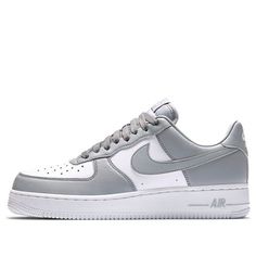 Nike Air Force 1 Low 'Wolf Grey White' AQ4134-101 (AF1/SNKR/Cozy/Skate/Light/Casual/Low Top) Airforce Shoes, Air Force Shoes, Nike Air Force 1 Low, Air Force 1 Low, Nike Air Force 1, Air Force 1, Nike Air Force, Low Top, Grey And White