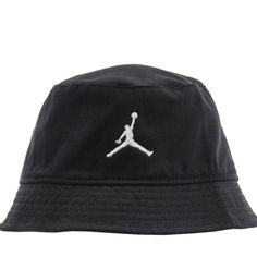 Jordan Youth Bucket Hat Size 8/20 Brand New With Tag Color: Black The Jordan Hat Keeps You Covered In Style. It's Versatile, Durable, And Has You Covered With 360 Degrees Of Shade. Fits Big Kids. Woven Fabric Is Soft And Durable. The Brim Offers 360 Degrees Of Coverage. Material: 100% Cotton. Hand Wash. Imported. From A Pet Free And Smoke Free Environment Black Cotton Hip Hop Hat, Casual Black Bucket Hat For Winter, Casual Black Winter Bucket Hat, Casual Adjustable Black Bucket Hat, Casual Black Adjustable Bucket Hat, Adjustable Black Bucket Hat, Adjustable Black Bucket Cap, Black Hip Hop Hat For Spring, Hip Hop Black Hats For Spring