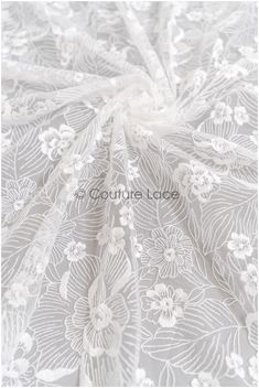 Very romantic bridal lace fabric with beautiful floral design. Perfect for bridal dresses or christening gowns  ❀❀ DETAILS ❀❀  Color: off-white Yarn: cotton Mesh: nylon Sequins: no Beads: no 3D Flowers: No  ❀❀ MEASUREMENTS ❀❀  Listed/ price per 1yds (0,91 Meter) Width of embroidery - width of full fabric: 141-155cm /55.5" - 61" Please note, that we only sell by full yards (yds). We don't sell half yards or any other quantity.  ❀❀ SAMPLE SWATCH ❀❀  If you want to check the color and quality, you Elegant Lace Patchwork Fabric For Wedding, Embroidered Lace Fabric For Wedding, Lace Patchwork Fabric For Wedding, Crochet Lace Fabric For Wedding, Wedding Embroidered Lace Fabric With Lace Trim, Lace Embroidered Fabric With Lace Trim For Wedding, Delicate Wedding Lace With Patchwork, Delicate Lace With Patchwork For Wedding, Delicate Floral Embroidered Tulle Fabric For Wedding