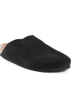 Seychelles Feels Like Home Mule (Women) | Nordstromrack Leather Lined Slip-on Mules For Vacation, Casual Suede Mules With Cork-bed Midsoles, Flat Mules With Branded Insole, Medium Width, Brown Slip-on Mules With Textured Sole, Black Mules With Branded Insole, Medium Width, Feels Like Home, Seychelles, Mule, Feel Like