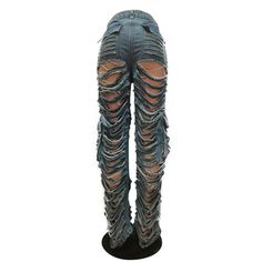 Upgrade your style with a pair of our Grunge Style Ripped Cargo Jeans. These unique jeans come with all the grungy street-cred you need, featuring rips and cargo pockets that'll give your look an edge! Wear 'em if you dare! Decoration Button , Zip Up , Pockets , Hole Style Sexy & Club Fabric Type Denim Material Cotton , Polyester Pattern Type Solid Season Spring / Autumn Type Jeans Fabric Non-Stretch Unique Jeans, Jeans Fabric, Denim Material, Hair Accessories Jewelry, Grunge Style, Cargo Jeans, Shoe Size Chart, Grunge Fashion, Season Spring