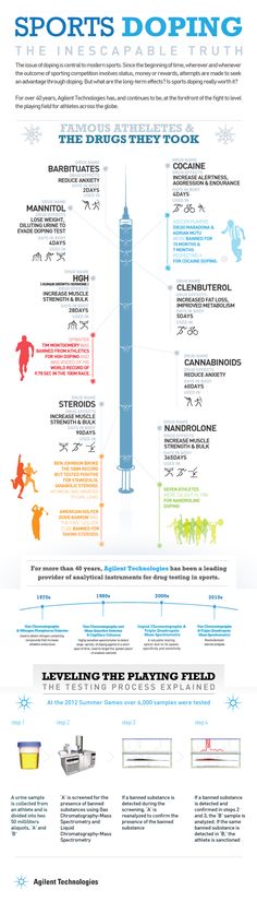 an info poster showing the different types of sports