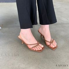 Lasaky - Beautifully Crafted High Heeled Sandals for the Fashionista Heels High Classy, Chic High Heels, Comfortable High Heels, Fashion Girly, High Heeled Sandals, Elegant Heels, Shoe Sole, Brown Sandals, Sandal Fashion