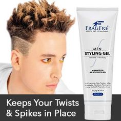 Hey guys! Make FRAGFRE Firm Hold Hair Styling Gel for Men a part of your daily hair care routine and enjoy the flirtatious glances that will come your way. Our Extra Hold sensitive formula will hold your basic styles or your aggressive curls and spikes without irritating your scalp or pissing off your allergies. Finish it off with FRAGFRE Firm Hold Finishing Spray for a protected hold so hard it lasts all day! Hair Gel For Men, Liquid Paraffin, Skin Care Collection, Extreme Hair, Finishing Spray, Sodium Lauryl Sulfate, How To Give, Styling Gel, Hair Routine