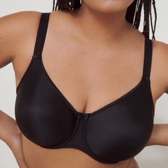 Made out of super strong and supportive simplex material, which is known for its smooth and soft feeling on the skin. The simplex material has been used in the PrimaDonna collection for more than 30 years, and creates a minimizing effect. The Satin series consists of a light everyday T-shirt bra, with a superior fit for larger cup sizes. Style# 016-1330 Style: Underwired Seamless Full Cup Bra Fabric: 58% Polyamide, 24% Elastane, 18% Polyester Design: Satin full cup seamless underwired bra without padding. Cups give a smooth, natural finish. Fit and Tips: The cups have a subtle minimizer effect and is a perfect non-padded t-shirt bra. Lingerie Drawer, Soft Feeling, Full Cup Bra, Soft Cup Bra, Cup Sizes, Cup Bra, Soft Cup, T Shirt Bra, 30 Years