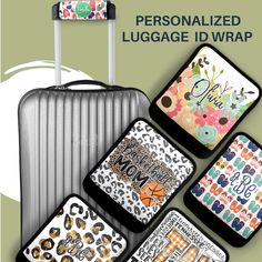 "DETAILS: Bogg Bag-Luggage Handle Wrap: 5\" Luggage Finder Attach with velcro 32 Top Seller Styles Thank you for choosing CherryTreeLaneDesigns! We work very hard to provide you with the best quality personalized gifts on the market. BlessingsValued customer, by submitting your order, you acknowledge that you have read all of the information detailing the item(s) you are purchasing. Please keep in mind that all items are custom made just for you and for this reason, we are unable to accept returns or exchanges. Please review your items before securing your order as we want to ensure that you love your new purchase! Thank you for shopping with us! Be sure to like and follow us on  Facebook @themonogramcompany1 so that you can be the first to preview our newest items and find promotional cod Functional Multicolor Rectangular Travel Accessories, Customizable Black Luggage Tag For Travel, Multicolor Portable Travel Cases, Multicolor Rectangular Case For Personal Use, Multicolor Rectangular Cases For Personal Use, Personalized Multicolor Travel Bag, Functional White Rectangular Cases, Functional White Rectangular Case, Black Rectangular Luggage Tag For School