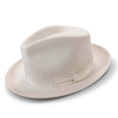 Material: Premium Wool Felt, Ensuring Durability And Comfort. Design: Classic Teardrop Crown With A Grosgrain Ribbon. Brim: Modern 2.5" Wide, Stitched Around The Edge For Added Flair. Look: 50's Vintage Vibe Meets Contemporary Style. Details: Band Stitched Around The Edge Of The Brim For A Polished Finish. Mens Dress Hats, Banded Collar Shirts, French Cuff Shirts, Felt Fedora, Style Finder, Fashion Suits, 50s Vintage, Mens Dress, Red Bottoms