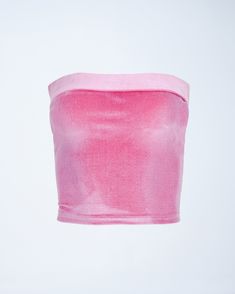 Keep all eyes on you in this pink tube top 😌 Constructed from velvet and complete with a strapless style, and a wide elastic band at the top - this top is the perfect pop of color for all baddies 💅 Pink Bandeau Top For Night Out, Trendy Fitted Pink Tube Top, Trendy Pink Strapless Top, Trendy Pink Bandeau Crop Top, Pink Stretch Bandeau Crop Top, Trendy Pink Bandeau Top, Trendy Pink Strapless Tube Top, Trendy Pink Stretch Tube Top, Pink Stretch Tube Top For Night Out