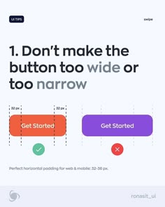 the landing page for an app that is designed to help users learn how to use buttons