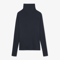 Made from super-soft Peruvian Pima cotton, this fine-ribbed turtleneck is a cool-weather wardrobe staple. Thanks to a fitted silhouette, it’s the perfect thing to layer under blazers and sweaters or tuck into high-waisted pants and skirts . Made in Peru with fabric from Peru. Casual Ribbed Collar Turtleneck For Work, Casual Turtleneck With Ribbed Collar For Work, Solid Fine Knit Turtleneck For Fall, Winter Workwear Fine Knit Turtleneck, Fine Knit Turtleneck For Winter Workwear, Classic Ribbed Long Sleeve Turtleneck, Ribbed Collar Turtleneck For Fall Workwear, Fall Workwear Turtleneck With Ribbed Collar, Fall Ribbed Collar Turtleneck For Work