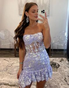 Off-the-Shoulder Backless Strapless Short Beaded Homecoming Dress – Weitese Dress Strapless Homecoming Dresses, Sparkly Shorts, Dresses Graduation, Lovely Partner, Review Dresses, Homecoming Dress, Wedding Party Dresses, Dress 100, Evening Party