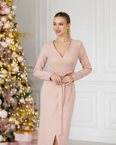 Fabric: Crepe diagonal Cotton 75%, Polyester 20%, Elastane 5% Long-sleeve dress Maxi length Wrap dress Collarless Color: White, Black, Red, Beige, Plum Maxi Dress Sale, Unique Sticker, Dress Maxi, Black Friday Sale, Sleeve Dress, Dresses For Sale, Plum, Black Red, Wrap Dress