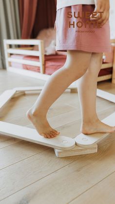 Discover the joy of active play with these wooden balance beams for kids. Perfect for toddlers, they promote gross motor skills, confidence, and coordination. Made from natural, eco-friendly wood, these Montessori-inspired toys bring fun and learning together in one beautiful package!