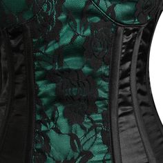 The Green Mesh With Black Satin Corset Top is a versatile option that serves multiple purposes, including tight-lacing, shaping the body, and training the waist. It is a prudent investment for achieving your desired physique or appearance. Moreover, this corset sets you apart and draws attention to you. The Over Bust Corset provides substantial support for the lumbar, midsection, and lower back, potentially improving posture during everyday tasks. Its robust design, featuring Heavy Duty Steel Bo Fitted Nylon Underwire Corset, Fitted Underwire Nylon Corset, Black Fitted Underwire Corset, Fitted Shapewear With Corset Back, Fitted Underwire Corset Shapewear, Fitted Underwire Shapewear Corset, Fitted Gothic Green Corset, Green Strapless Fitted Corset, Black Strapless Nylon Corset