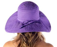 Purple Sun Hat - $14.85 at The Purple Store Purple Sun Hat With Curved Brim For Spring, Purple Wide Brim Hat For Spring, Purple Short Brim Sun Hat For Summer, Purple Wide Brim Hat For Summer, Purple Sun Hat With Short Brim For Vacation, Purple Sun Hat With Curved Brim For Summer, Purple Sun Hat For Summer Beach, Purple Sun Hat For Spring Vacation, Purple Sun Hat For Beach In Summer