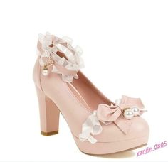 Chunky Heel Platform Sandals, Party High Heels, Mary Jane High Heels, Parcel Delivery, Butterfly Knot, Princess Shoes, Platform Block Heels, Cosplay Shoes, Super High Heels