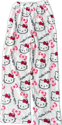 Cartoon Pajama Pants, Hello Kitty Pajama Pants, Hello Kitty Pants, Comfy Sleepwear, Images Hello Kitty, Christmas Pajama Pants, Kitty Clothes, Hello Kitty Clothes, Pj Bottoms