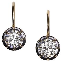 Unveil timeless elegance with our Victorian Style Diamond Drop Earrings, a perfect blend of classic sophistication and modern craftsmanship. These earrings feature a stunning 2.09-carat pair of natural diamonds, exuding a timeless beauty that never fades. Key Features: Exquisite Diamonds: Each earring showcases a brilliant natural diamond, collectively weighing 2.09 carats. Graded H-I for color, these diamonds appear bright white, enhancing their breathtaking sparkle. Clarity and Sparkle: The di Luxury Single Cut Diamond Drop Earrings, Luxury Drop Earrings With Single Cut Diamonds, Elegant Everyday Luxury Brilliant Cut Diamond Earrings, Timeless Formal Earrings With Single Cut Diamonds, Luxury Brilliant Cut Diamond Drop Earrings, Timeless Round Diamond Earrings For Formal Occasions, Classic Formal Diamond Drop Earrings, Luxury Platinum Diamond Earrings With Single Diamond, Classic Platinum Diamond Earrings With Single Cut Diamonds