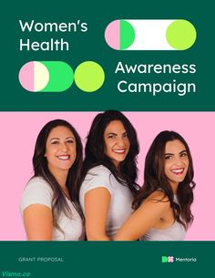 Womens Health Campaign Grant Proposal Template Visme Free Business Proposal Template, Health Campaign, Grant Proposal, Business Proposal Template, Proposal Template, Awareness Campaign, Business Proposal, Proposal Templates, Health Awareness