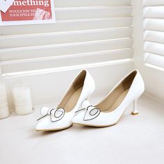 Heels:Approx cm Platform:Approx cm Upper Material:Pu Leather Outsole:Rubber If your foot is a little wide and fat, we suggest you choose 1 size larger, pls measure your foot length and choose a correct size. Thank you! Size Chart: Euro/CN 34 = foot length 21.5-22cm (Foot width=8-8.5cm) Euro/CN 35 = foot length 22-22.5cm (Foot width=8.5cm) Euro/CN 36 = foot length 22.5-23cm (Foot width=8.5-9cm Euro/CN 37 = foot length 23-23.5cm (Foot width=9cm) Euro/CN 38 = foot length 23.5-24m (Foot width=9-9.5c Lace High Heels, Women Bride, Ankle Strap High Heels, Pink Pumps, White Pumps, Stiletto Pumps, Bride Shoes, High Heels Stilettos, High Heel Pumps