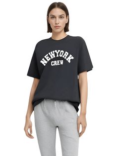 Elevate your summer wardrobe with this trendy Dark Grey NY T-Shirts for women! Shop now at Drestiny to enjoy free shipping and let us take care of the tax. Don't miss out on discounts up to 80% off!