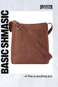 Lifetime Leather Crossbody Bag lives up to its name with timeless good looks that you'll still love a decade from now. It’s fully lined, and the oiled leather gets handsomer with time. Love A, Leather Crossbody Bag, Leather Crossbody, Crossbody Bag, Leather