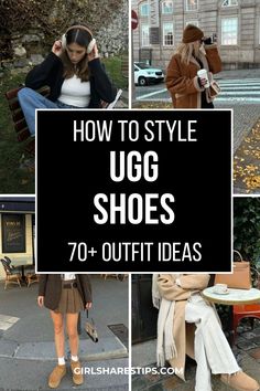 Get inspired with 70+ cozy UGGs outfit ideas that blend comfort with style! From cute spring ensembles to classy winter layers featuring classic mini boots and Tasman slippers in shades of brown, black, and beige—these looks are effortlessly chic! Perfect for everything from casual brunches to dressed-up holiday events like Thanksgiving or Christmas. Whether it's a rainy day at work or snow-filled weekends downtown, find your ultimate baddie vibe this season with our trendy picks! Brown Snow Boots Outfit, Ugg Classic Mini Outfit, Black Uggs Outfit, Uggs Outfit Ideas