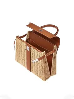 Wicker Purse, Hermes Kelly Bag, Sac Lunch, Wicker Bags, Picnic Bag, Rattan Bag, Kelly Bag, Straw Bags, Hermes Handbags