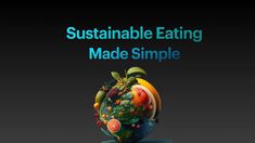 New - Sustainable eating made simple PowerPoint Presentation with handouts - link in bio under new products Sustainable Eating, Population Growth, Nutrition Month, Health Fair, Carbohydrates Food, Corporate Wellness, School Cafeteria, Food Production